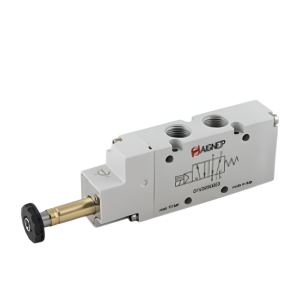 Válvula Neumática 5/2 1/4” con Retorno por Resorte – Aignep